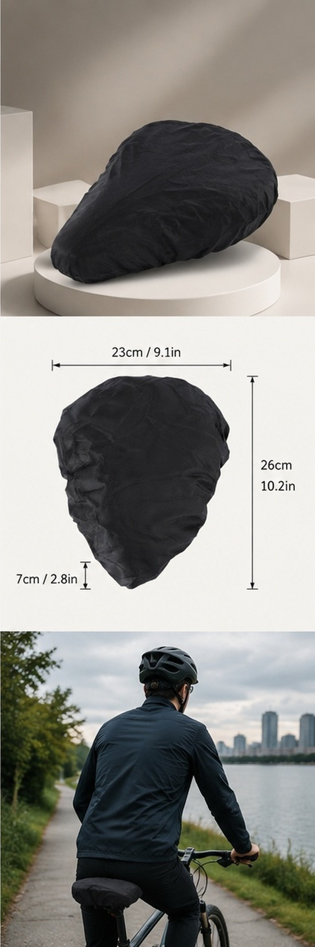 Cycling Commute Rain - 4Pcs Waterproof Bike Seat Cover Elastic