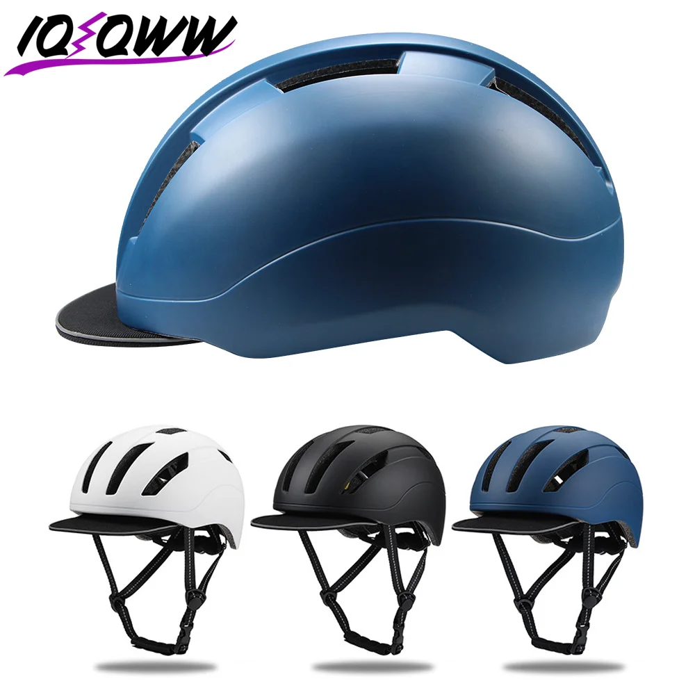 Commute Cycling Helmet - Adult Adjustable Bike Helmet, Baseball Cap