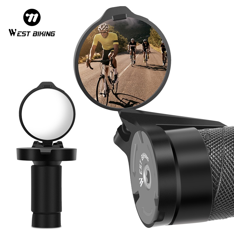 WEST BIKING HD Bike Rearview M - Mirror Handlebar Convex recension och pris