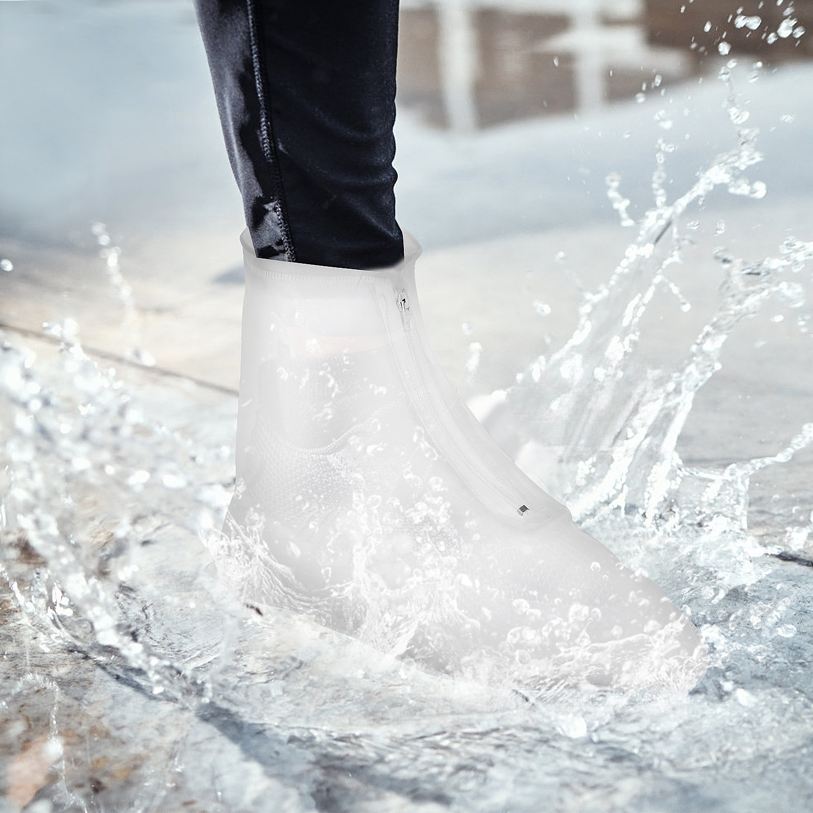 Rain Shoe Covers Reusable Wate - Cycling Commute Rain recension och pris