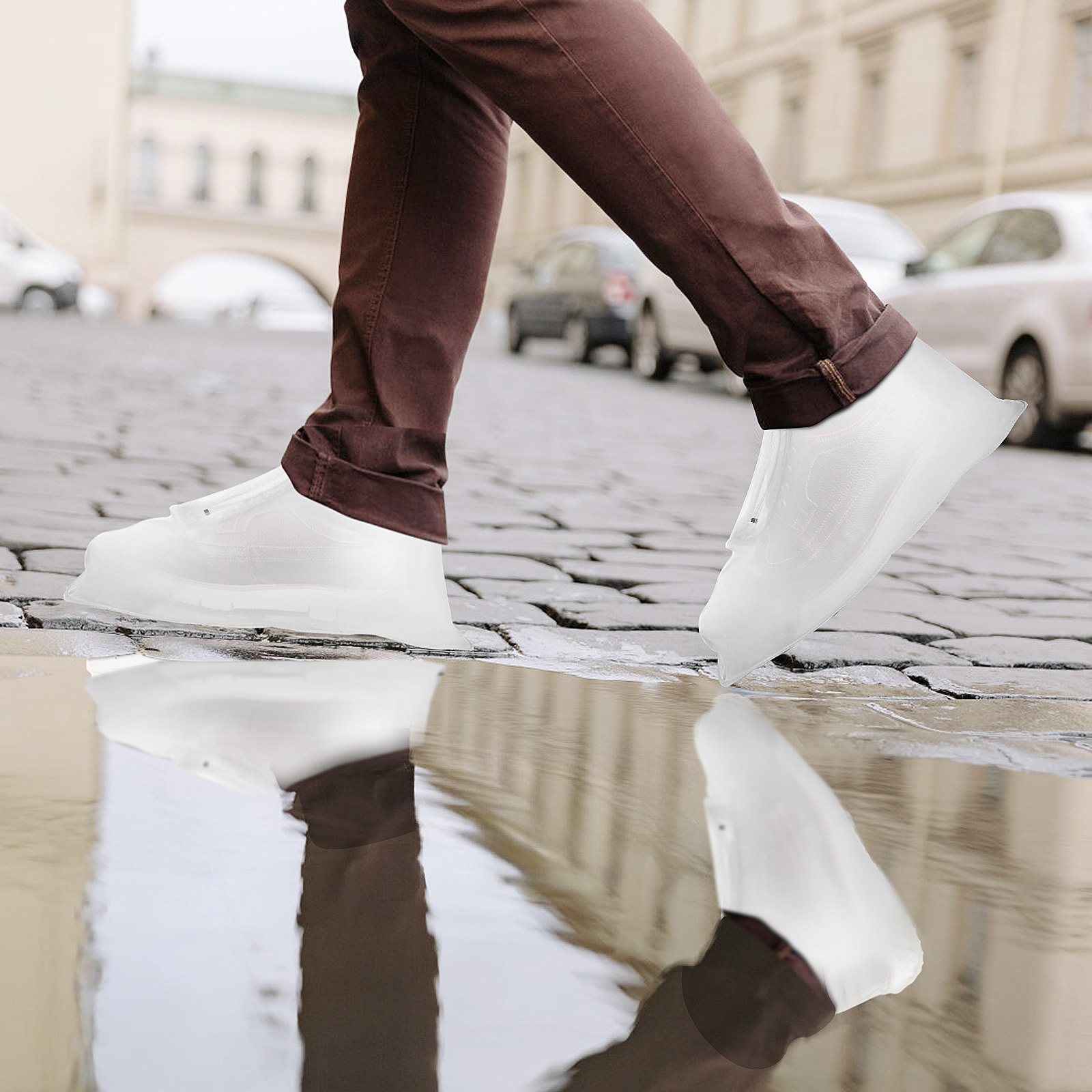 Rain Shoe Covers Reusable Wate - Cycling Commute Rain recension och pris