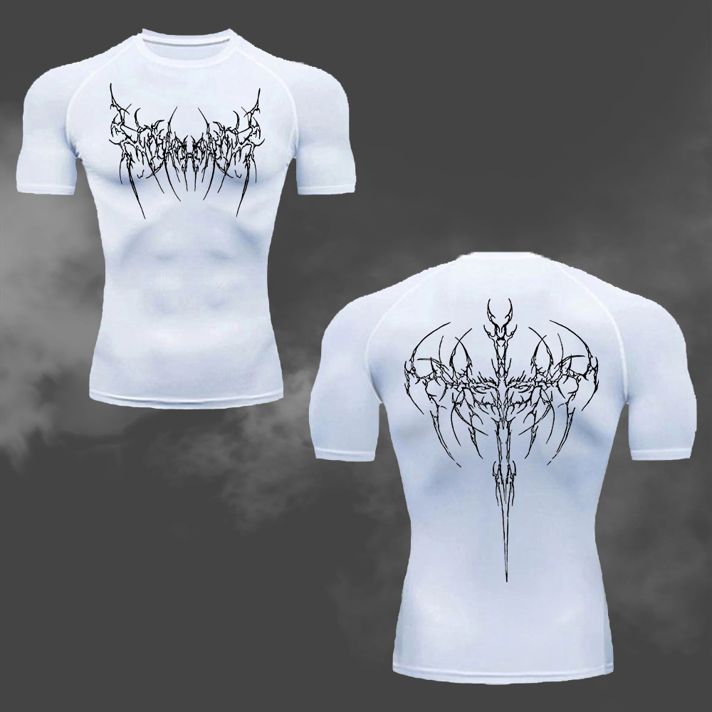 Men's Compression T-Shirt Goth - Cycling Commute Training recension och pris