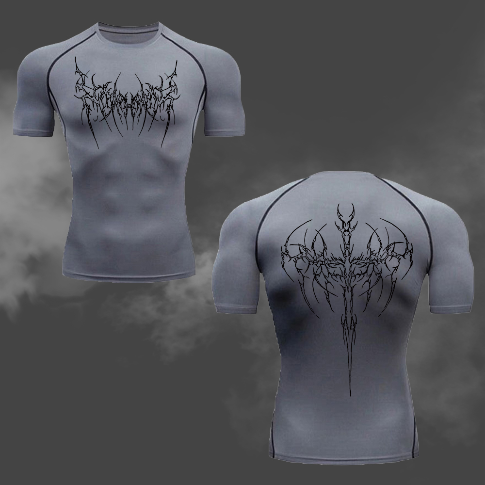 Men's Compression T-Shirt Goth - Cycling Commute Training recension och pris