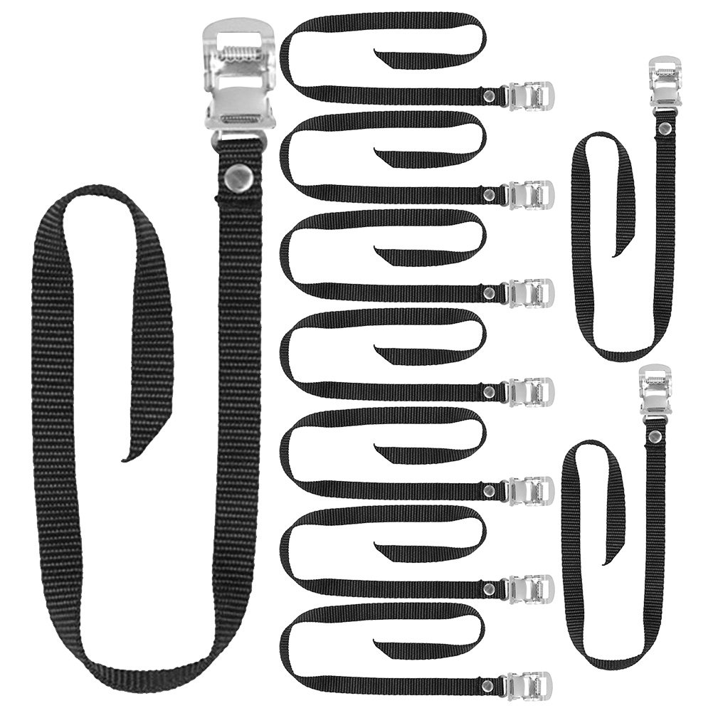10Pcs Cycling Pedal Straps Adj - Cycling Commute Training recension och pris
