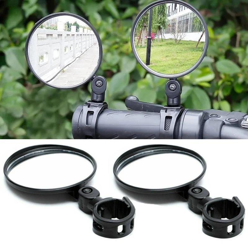 Bicycle Round Auxiliary Mirror - Mirror Handlebar Convex recension och pris