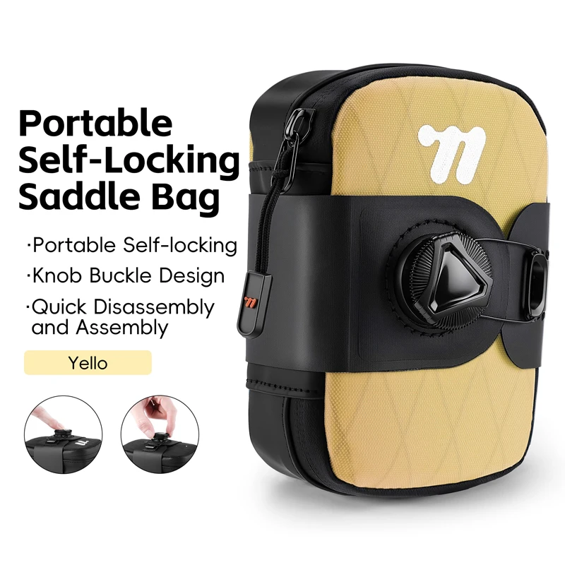 WEST BIKING Bicycle Saddle Bag - Saddle Bag Under Seat recension och pris
