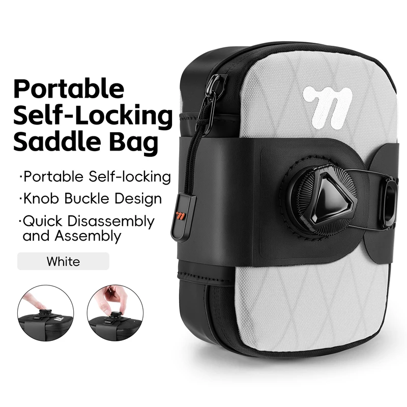 WEST BIKING Bicycle Saddle Bag - Saddle Bag Under Seat recension och pris