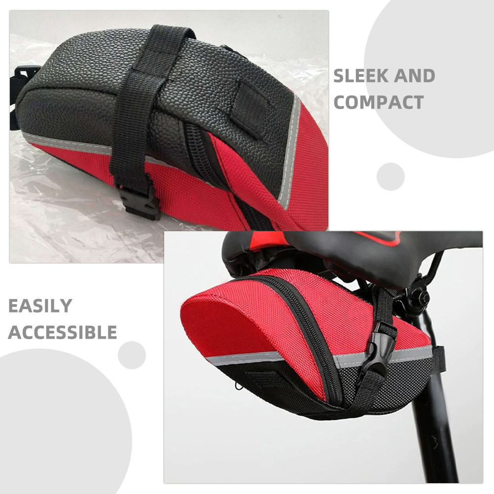 Mountain Bike Saddle Tail Bag  - Saddle Bag Under Seat recension och pris