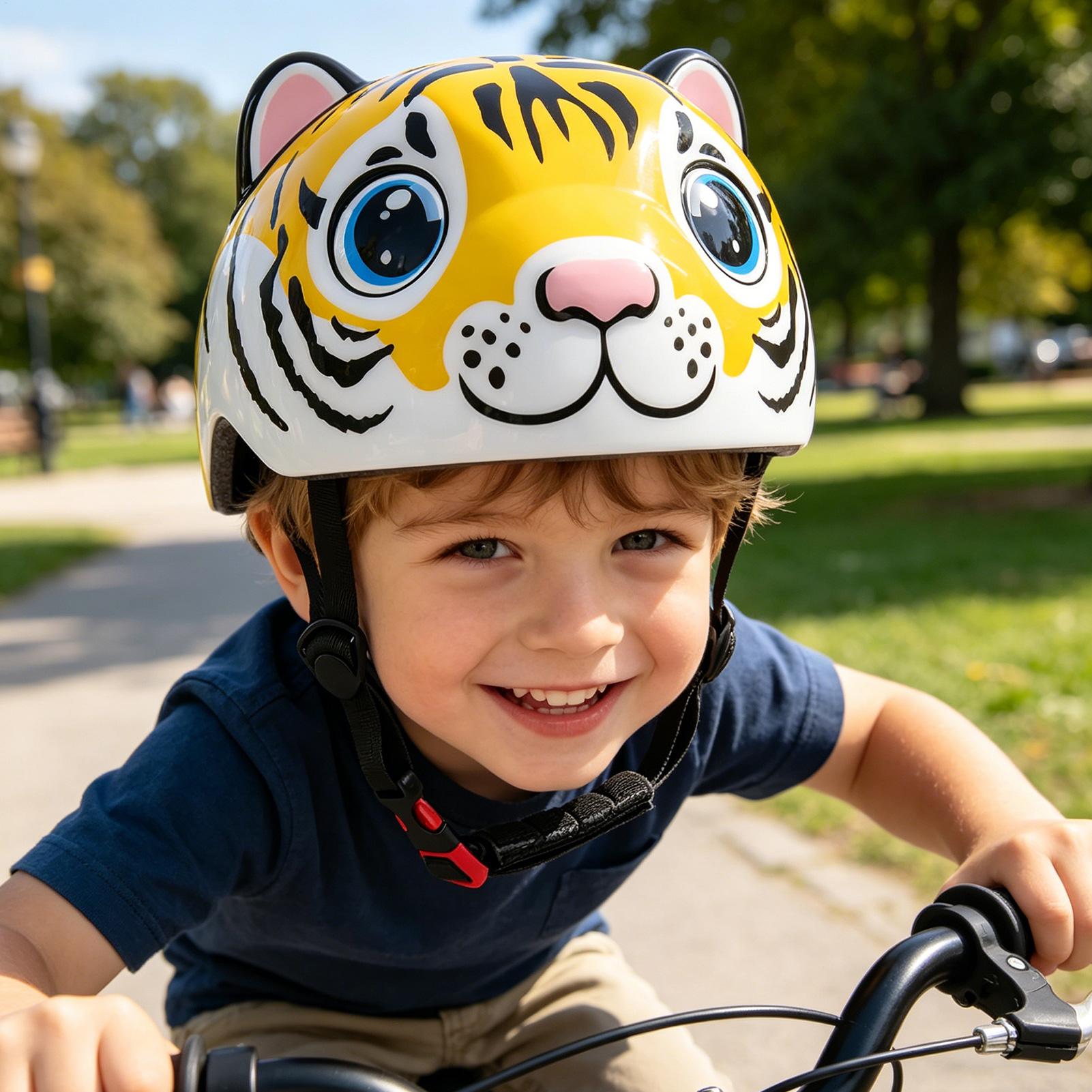 Child Bike Helmet Tiger Patter - Commute Cycling Helmet recension och pris