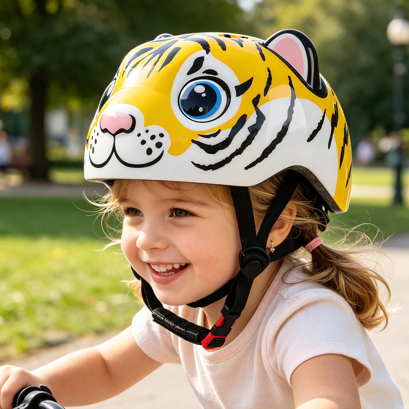 Child Bike Helmet Tiger Patter - Commute Cycling Helmet recension och pris