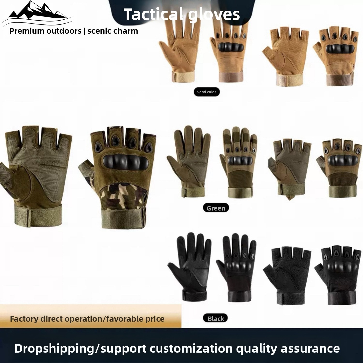 Half‑Finger Tactical Outdoor G - Cycling Commute Training recension och pris