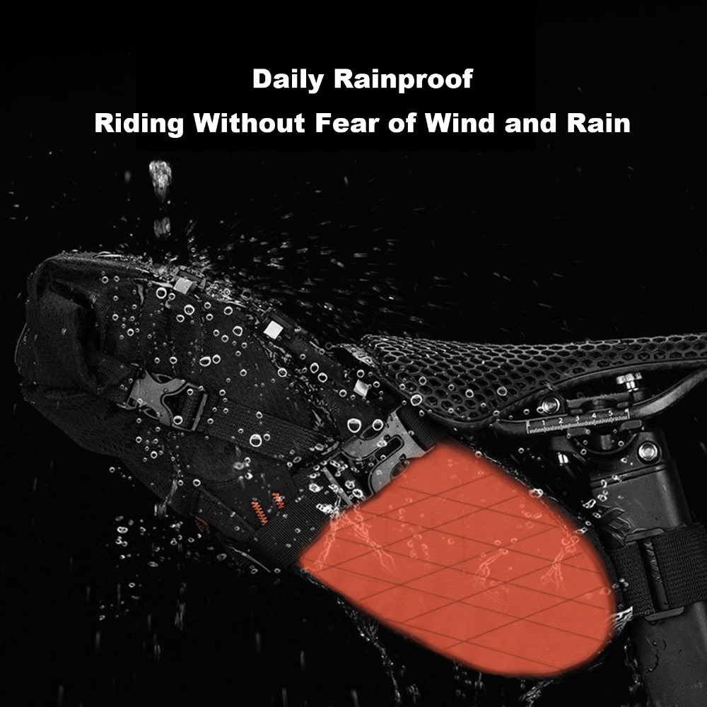 Multi-function Bike Seat Bag 5 - Saddle Bag Under Seat recension och pris