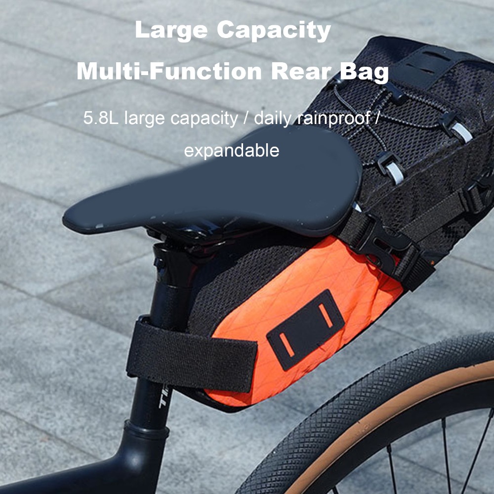 Multi-function Bike Seat Bag 5 - Saddle Bag Under Seat recension och pris